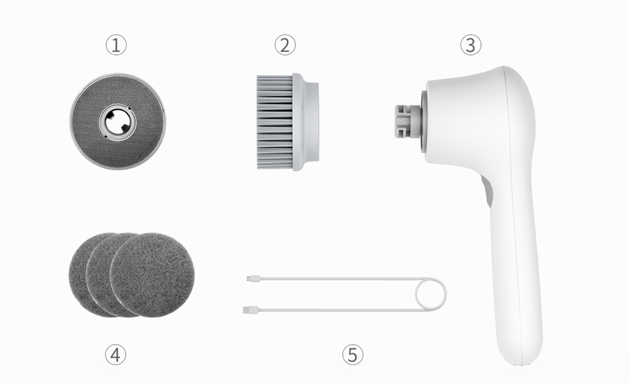 Brosse Automatique Multifonctionnelle sans fil